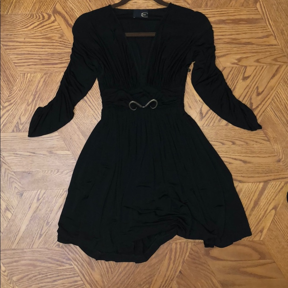 Just Cavalli Long Sleeve Mini Dress